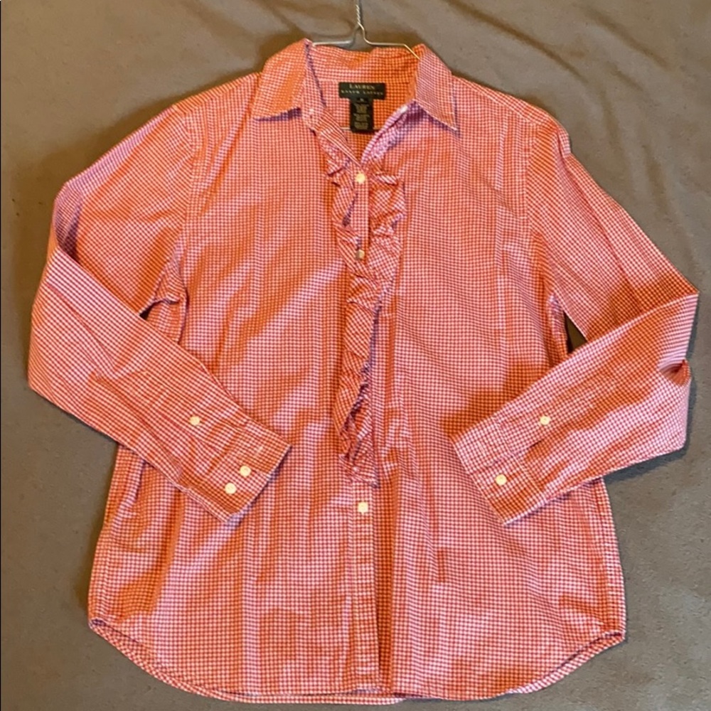 Lauren Ralph Lauren size medium red/white check